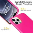 thumbnail image 3 of Entronix Funda de Silicona para iPhone 13 Pro, Suave Al Tacto, Antiarañazos y Antigolpes, Color Rosa Intenso, 3 of 6