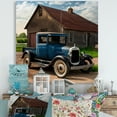 thumbnail image 2 of Designart 30S Ford Car In Barn II Canvas Wall Art, 2 of 5