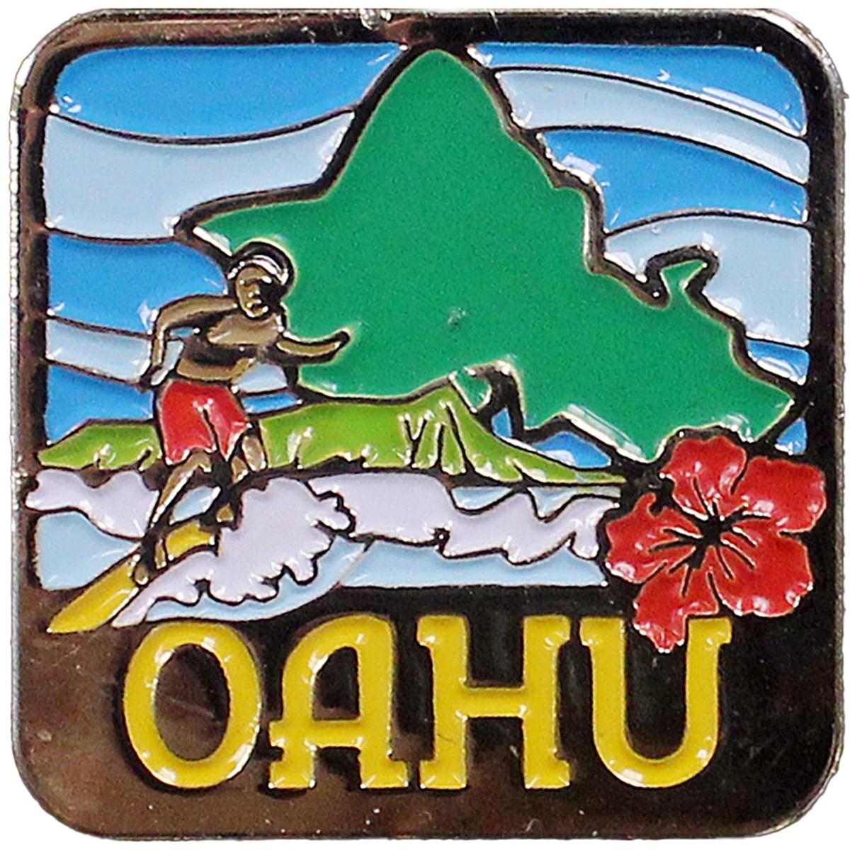 Souvenir Magnet Magnet Mini Set Hi Islands