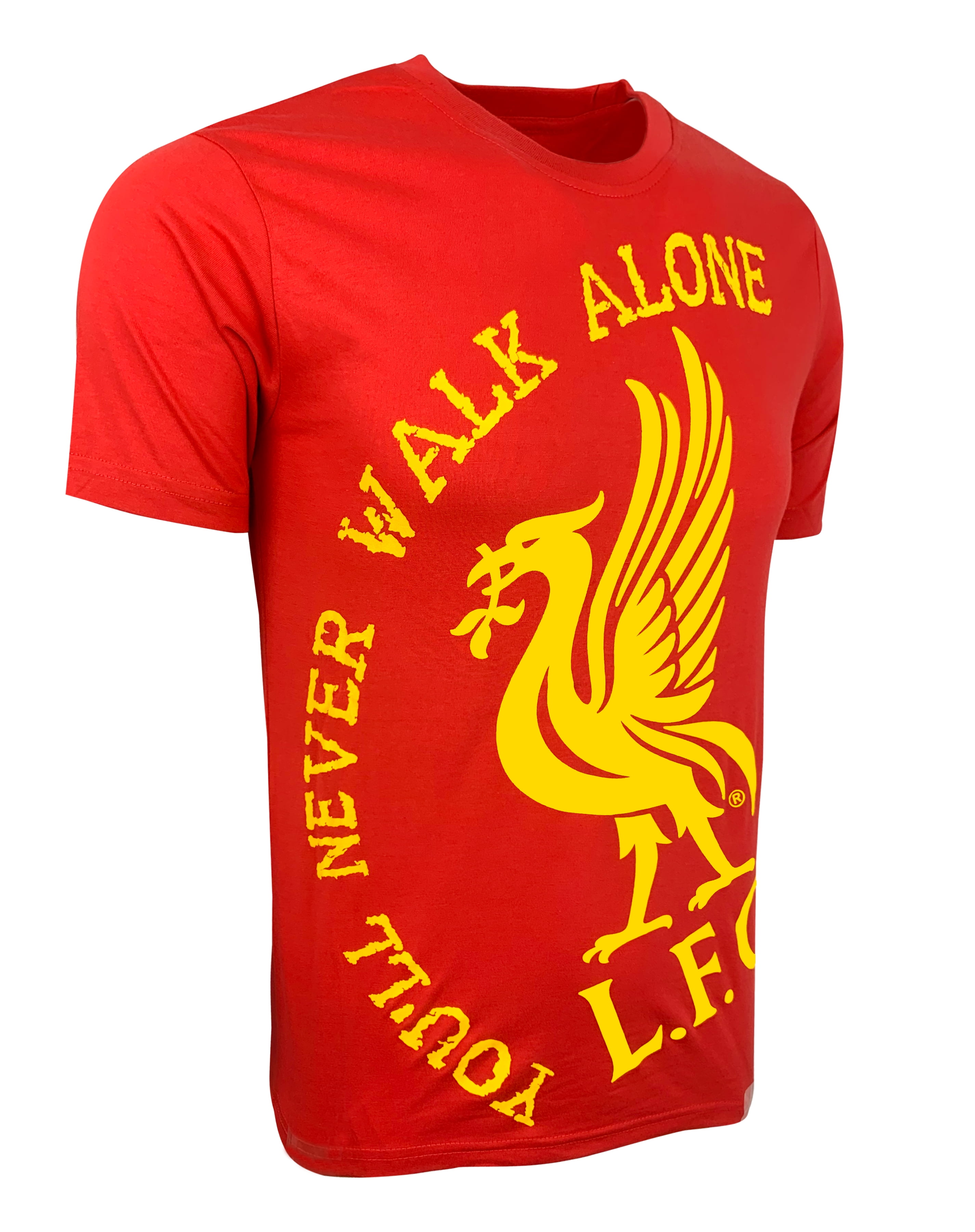 Liverpool T Shirt You Ll Never Walk Alone For Adults Licensed Liverpool Tshirt Walmart Com
