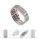 thumbnail image 3 of Reloj de pulsera digital LED estilo lava para hombre, reloj de regalo retro elegante (LED rojo), 3 of 7