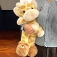 thumbnail image 4 of Cute Giraffe Plush Toy, Soft Long-Neck Stuffed Animal Doll, Cozy Hug Pillow for Sleeping, Fluffy Plush Companion for Bed and Sofa, Adorable Home Décor Gift for Her and Friends, 4 of 16