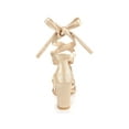 thumbnail image 2 of BLISSFUL STEP Women's Satin Lace Up Chunky High Heel Sandals Champagne 9.5, 2 of 8