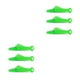 thumbnail image 4 of Advancent Enhebrador de agujas, herramienta para enhebrar acolchado, forma de pez, cuero para ancianos, artesanía en cuero, costura, inserción de hilo, Verde 3 PIEZAS 2piezas Advancent CBP261825, 4 of 6
