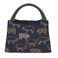 thumbnail image 1 of Easygdp Pig Farm Bolsa de Almuerzo Insulada Reutilizable, Bolsa de Mano y Bandolera para Oficina, Trabajo, Viajes, 1 of 6