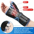 thumbnail image 2 of Velpeau Wrist Brace with Thumb Spica Support for Carpal Tunnel, Quick Wrap Hand Splint, Stabilizer for De Quervain's Tenosynovitis, Tendonitis, Arthritis, Sprain & Fracture(Left-S), 2 of 6