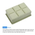 thumbnail image 5 of Uxcell Ice Mold(Set of 2), 6x2 Inch Silicone Ice Tray with Lid for Cocktail, Juice(Green,Blue), 5 of 5