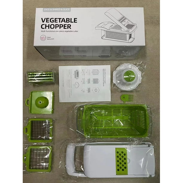 Vegetable Chopper Onion Chopper Multifunctional 15 in 3