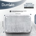 thumbnail image 2 of Dumble 2325 Double-Sided 16'' x 24'' Accordion Shade, 2 of 2
