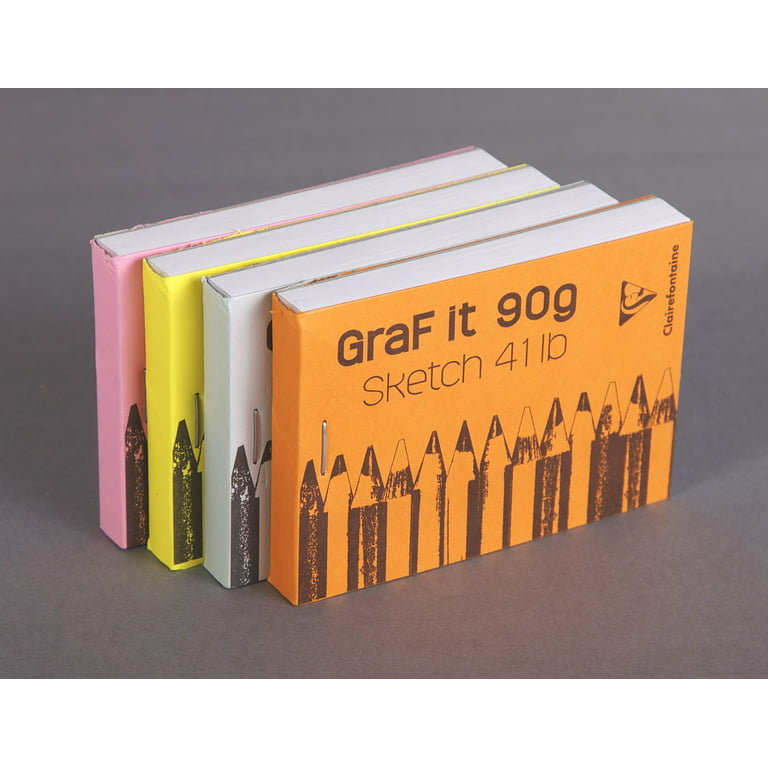 6031 Clairefontaine Crok Sketch Notebooks Stapled on side or on top for  larger