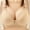 Beige, variant on Tbopshirt Lace Bras for Women Plus Size,Women Bras Solid Non-Steel Non-Magnetic Buckle Underwear Bras