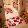 thumbnail image 5 of Valentine's Day Door Mat - Absorbent Non-Slip Entrance Mat, Dirt-Proof Floor Mat for Home Indoor Outdoor Use, 5 of 7