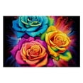 thumbnail image 2 of JRXY Roses Wooden Jigsaw Puzzle Impossible Wooden Puzzles Gift for Family Friends 1000 PCS, 2 of 4