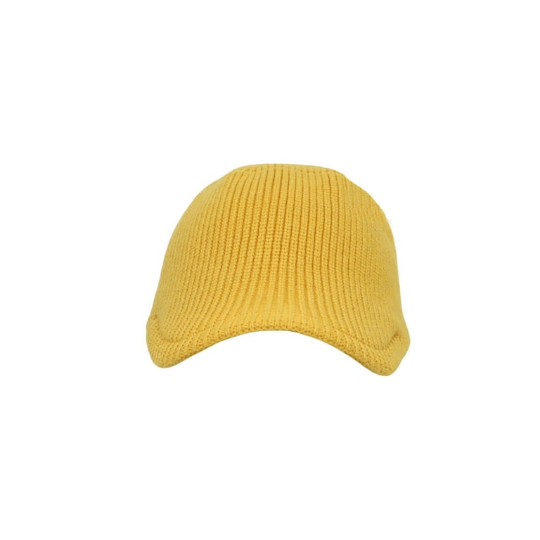 Yellow beanie store hat walmart