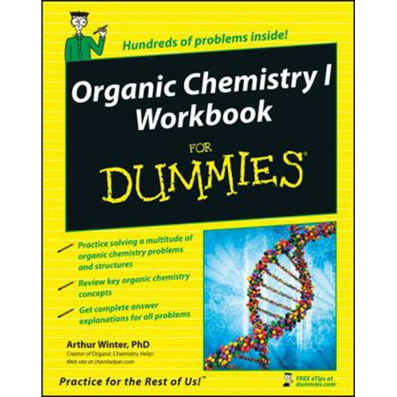Pre-Owned Organic Chemistry I Workbook for Dummies (Paperback) 0470251514 9780470251515