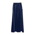 thumbnail image 5 of Elegant Maxi Skirts for Women High Waisted Ankle Length A Line Flowy Long Skirts with Pockets, 5 of 6