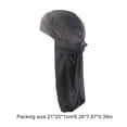 thumbnail image 1 of Velour Headwraps Assorted Colors Long Multipurpose Head Scarf Elasticity Tail Pirate Hat Windproof Single Layer Attractive Elasticity Comfortable Hair Bonnet Coffee, 1 of 5