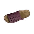 thumbnail image 2 of Viluyesy Women's Wedge Sandals, Soft Sole Slip-On Open Toe Summer Casual Breathable Comfortable Shoes Purple, 2 of 6