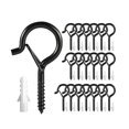 thumbnail image 1 of Ganchos Colgantes Hierro En Forma De Q Con Tornillos De Expansión Gancho De Techo Q-Hanger De Pared Para Luces De Hadas Windbell Sala De Estar Balcón Jardín，10 Uds Cateissary TO005568-02, 1 of 7