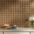 thumbnail image 2 of FASÄDE 18in x 24in Traditional Style 6 Copper Fantasy Backsplash Panel (5 Pack), 2 of 5