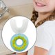 thumbnail image 3 of Cepillo de dientes para en forma de U, cepillo de dientes Manual de silicona para , cabezal de cepillo suave Azul 6-12 Años jinwen Cepillo de dientes para niños, 3 of 8