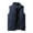 Blue, variant on Dagegui Mens Vest Fall Winter Puffer Coats Sleeveless Stand Collar Jackets with Zipper Pockets Lightweight Everyday Vests Blue M