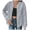 Grey, variant on Pimfylm Women's Zip Up Textured Lightweight Bomber Jacket Casual Long Sleeve Outerwear Black, L