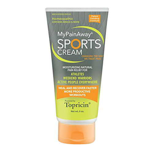 My pain Away Topricin Sports Cream Natural Pain Relief For Athletes, 6 Oz