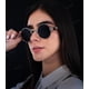 thumbnail image 3 of Gafas de Sol Redondas Steampunk AIEYEZO con Montura Metálica 100% UV400, 3 of 7