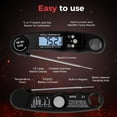 thumbnail image 3 of Digital Meat Thermometer, Instant Read Food Thermometer for Grilling and Cooking, 3 of 6