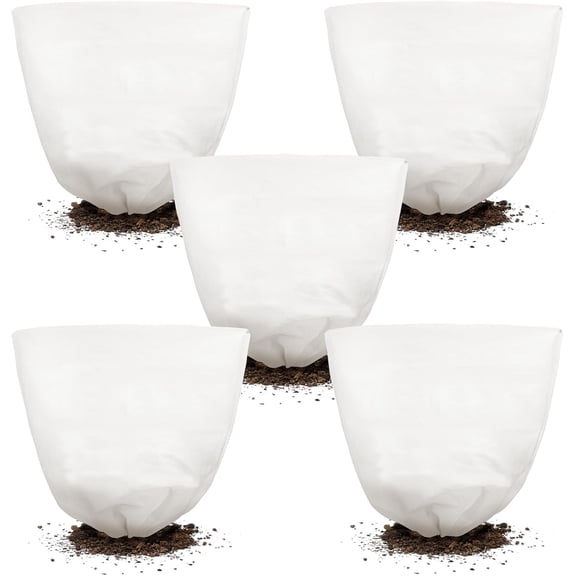 3PCS Winter Plant Covers Freeze Protection 39.4x39.4Inch Frost Blanket Shrub Covers with Zipper Drawstring Plant Protector Shrub Jacket Winter Tree Cover for Outdoor Plants, Shrub Potted Plants