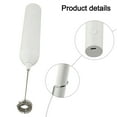 thumbnail image 4 of CHENGSI for Rechargeable Handheld Milk Frother Set with 3 Adjustable Speeds, Electric Coffee Foam Maker, Egg Beater, Whisk for Latte Cappuccino Hot Chocolate, Easy Clean, USB Charging, 4 of 10