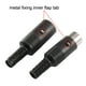 thumbnail image 3 of Adaptador de conector hembra a macho DIN de 4 pines con carcasa de plástico negro, 3 of 3