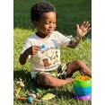 thumbnail image 5 of BemeyourBBs Toddler Baby Boy Duck Hunting Outfits Infant Baby Boy Summer Clothes So God Made A Southern Boy Animal Boots Print Short Sleeve T Shirt and Camouflage Shorts Set, 5 of 8