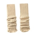 thumbnail image 2 of Calentadores de piernas de punto, calcetines largos de punto, polainas de estilo japonés, puños de bota cálidos, pierna 44cm Yuyangstore Calientapiernas, 2 of 7