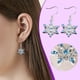 thumbnail image 1 of Fiudx Pendientes de Copo de Nieve, Cadena de Clavícula Brillante para Fiestas, Adornos de Cristal Deslumbrantes, Elegante Atuendo Formal Informal, Regalo Especial para Navidad, Acción de Gracias y Cu, 1 of 6