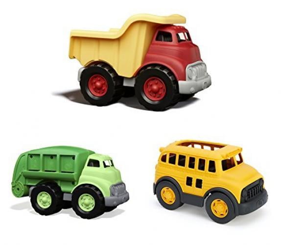 green toys recycling truck