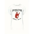 thumbnail image 3 of NWT Pendleton Whisky Leter Buck Animal Unisex T-Shirt Tee For Adult, Men, Women, Teen, Teenager, Adolescent, Youth., 3 of 4