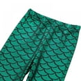 thumbnail image 6 of SILVERCELL Kid Girls Mermaid Leggings Soft Stretchy Pants High Waist Slim Tights 3-10 Years, 6 of 12