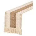 thumbnail image 4 of CSChome Chemin de Table Ferme Chemin de Table Court à Franges Super Doux Résistant à l'Usure Long Lavable Nappe de Table, 4 of 6