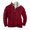 Red, variant on XYAIYT Big and Tall Pullovers for Mens Textured Fashion Fleece Sweatshirts with Pockets Long Sleeve Warm Top