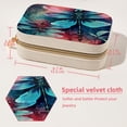 thumbnail image 5 of Dragonfly Velvet Portable Jewelry Stand with Removable Compartment - Travel Organizer, Earring Holder, and Organizer Box - Gift, 5 of 7