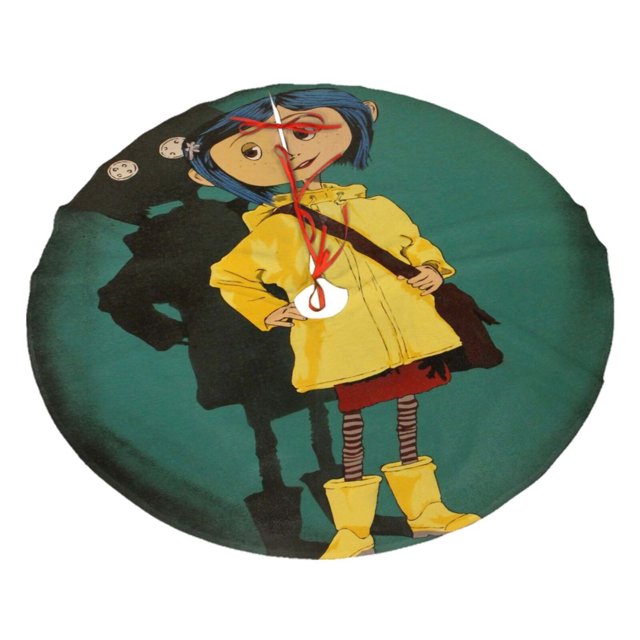 Falda para árbol de Navidad Coraline, suave y divertida, collar para árbol de Navidad, decoración navideña de estilo rústico, 48"