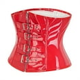 thumbnail image 4 of Steel Boned Waist Trainer Corset for Women with Zipper and Hook Closure Full Body Girdle, 4 of 4
