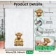 thumbnail image 2 of Juego de 4 toallas de cocina decorativas con diseño de vacas y girasoles de las Tierras Altas, de microfibra suave y absorbente, ideal para cocina, té, café y bar. El mejor regalo., 2 of 9