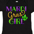 thumbnail image 4 of Inktastic Mardi Gras Girl Girls Baby Bodysuit, 4 of 5