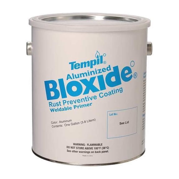 Tempil Weldable Primer,Aluminized,1 gal. 24100G