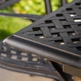 thumbnail image 5 of GDF Studio Blaeberry Outdoor Cast Aluminum 7 Piece Expandable Dining Set, Shiny Copper, 5 of 10