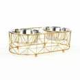 thumbnail image 1 of Robely Keira Wire Metal Double Pet Feeder, 1 of 1
