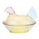 thumbnail image 2 of De Caramelo Con Forma De Pollo, De Postre De Mesa Multicolor De Vidrio Con Tapa, Tarro De Caramelo Para Tarro De Almacenamiento De Cocina, Tarros De Buffet De Dulces De Pascua,, 2 of 7